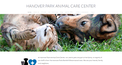 Desktop Screenshot of hanoverparkvet.com